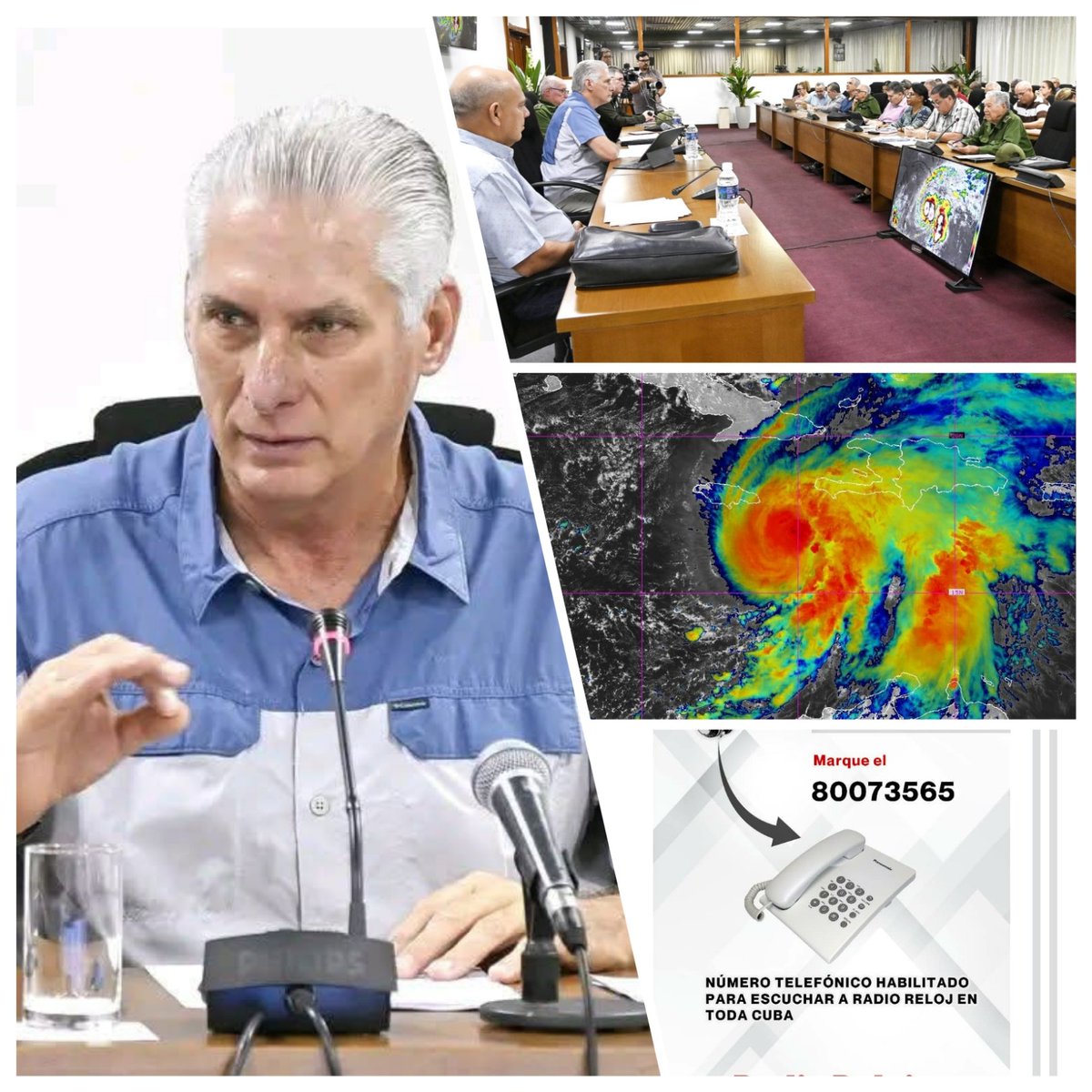 Inés María Chapman Waugh (@inesmchapman) on Twitter photo <a href="/DiazCanelB/">Miguel Díaz-Canel Bermúdez</a> impartió orientaciones precisas para todas las provincias ante la cercanía de #HuracánMelissa.En cada lugar se adoptan las medidas,proteger a la población y los recursos. Disciplina,orden, solidaridad, comunicación y cumplir con todas las medidas orientadas 💞🇨🇺 <a href="/DiazCanelB/">Miguel Díaz-Canel Bermúdez</a> impartió orientaciones precisas para todas las provincias ante la cercanía de #HuracánMelissa.En cada lugar se adoptan las medidas,proteger a la población y los recursos. Disciplina,orden, solidaridad, comunicación y cumplir con todas las medidas orientadas 💞🇨🇺