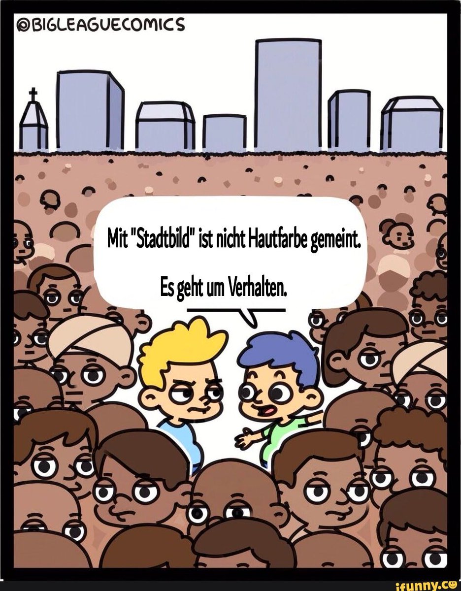 Und jetzt alle: 
#Stadtbild