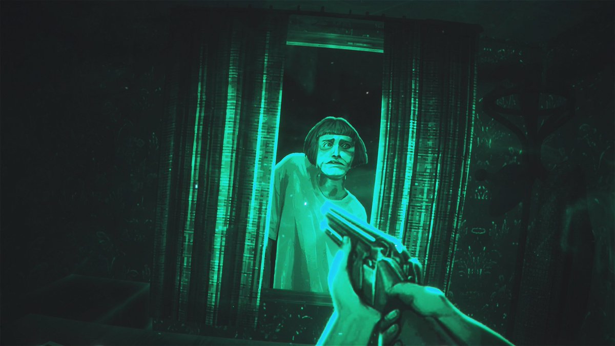 "E quando tiver certeza, não hesite em o gatilho puxar"