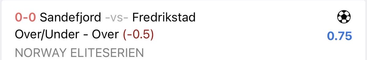 TipsAccurate's tweet image. ⚡️ LIVE BET – AI Value Edge Detected
🇳🇴 Sandefjord vs Fredrikstad — Over 0.5 (Live) @ 0.75

Actuarial AI model flags strong late-goal probability 📊
Shots piling up. One breakthrough likely before the whistle.
#footballtips #AIanalysis #ABTFootballPredictions #inplaybet