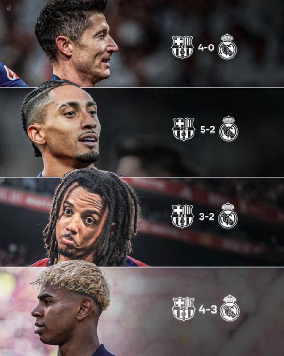 شايفين الفرحه المبالغ فيها ذي ؟ 
شايفين كيف كانهم حققوا الابطال ؟ 

ايوه بالضبط هذي اثارها، بشكل حرفي هذا اثار الدعس

تخيل تدعس فريق 4 على ارضه 
ثم تدعسه بالسوبر بريمونتادا وفضيحة
ثم تدعس بالكاس 
ثم تدعسه بالدوري بريمونتادا وفضيحة وطلعه بموسم صفري 

طبيعي تشوف هالبكاء والصياح