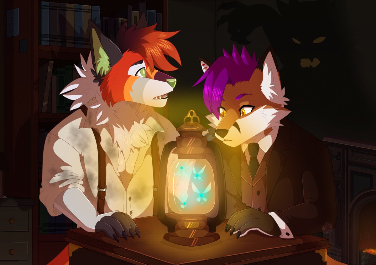 The nights are drawing in 🌙 

🎨 <a href="/KeidaArts/">🌸 ▪ Keida Arts ▪</a> 
🦊 ZionFox