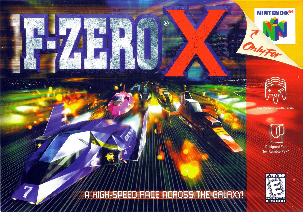 jcmartinezm82's tweet image. #FZeroX for #Nintendo64 was released in United States 27 years ago (October 26, 1998)    

#TodayInGamingHistory #OnThisDay