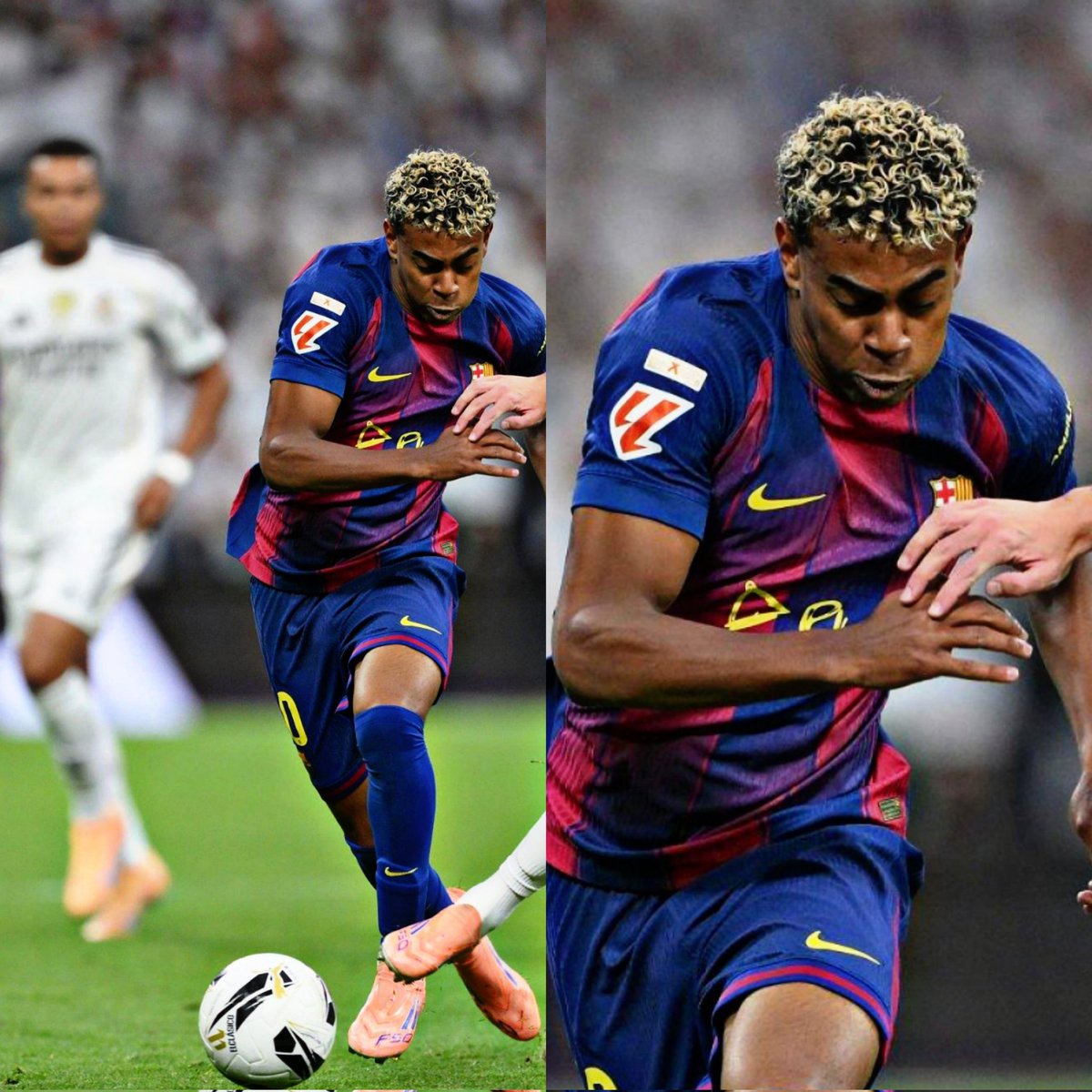 ¡CONFIRMADO! 🤯

Con esta foto podemos confirmar que Lamine Yamal SI JUGÓ EL CLÁSICO

No se quedó hablando en la Kings League como pensábamos