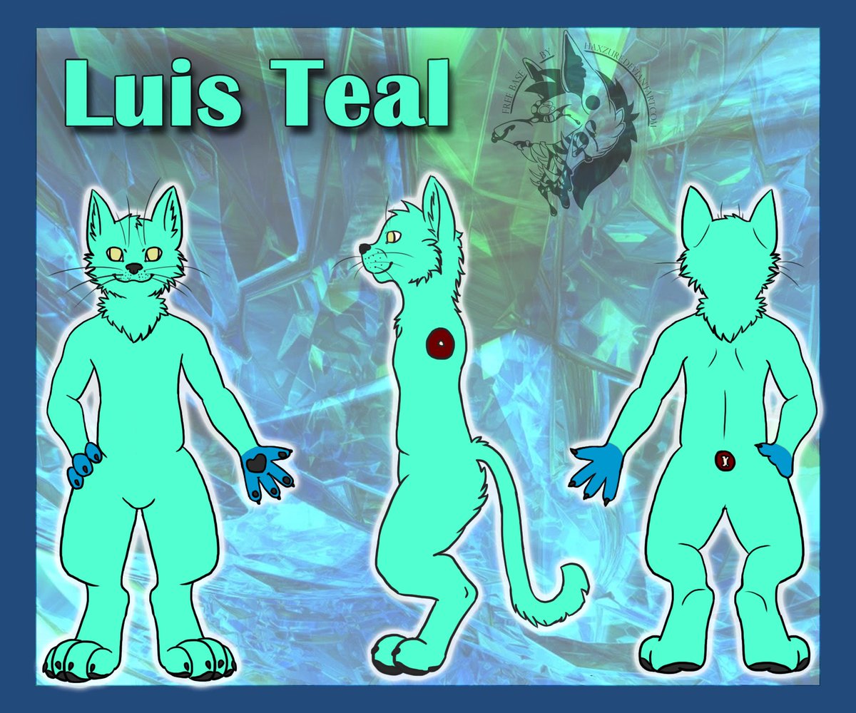 Luis Teal The Turquoise Cat tweet media