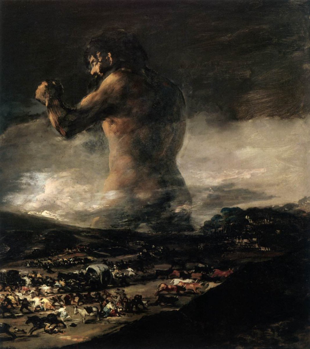Francisco Goya - The Colossus, 1808