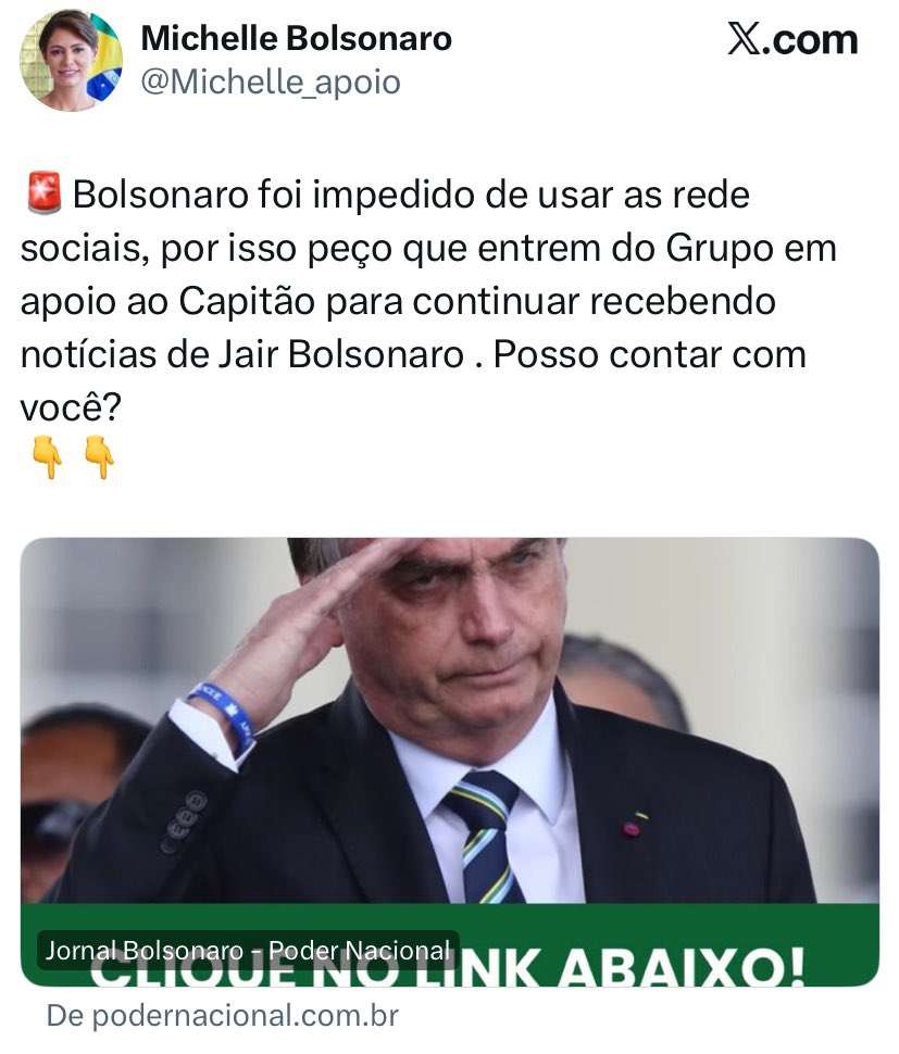 O Grilo (@100cricri) on Twitter photo Cuidado com esses grupos de whats. 😬
Cuidado… cuidado… Cuidado com esses grupos de whats. 😬
Cuidado… cuidado…