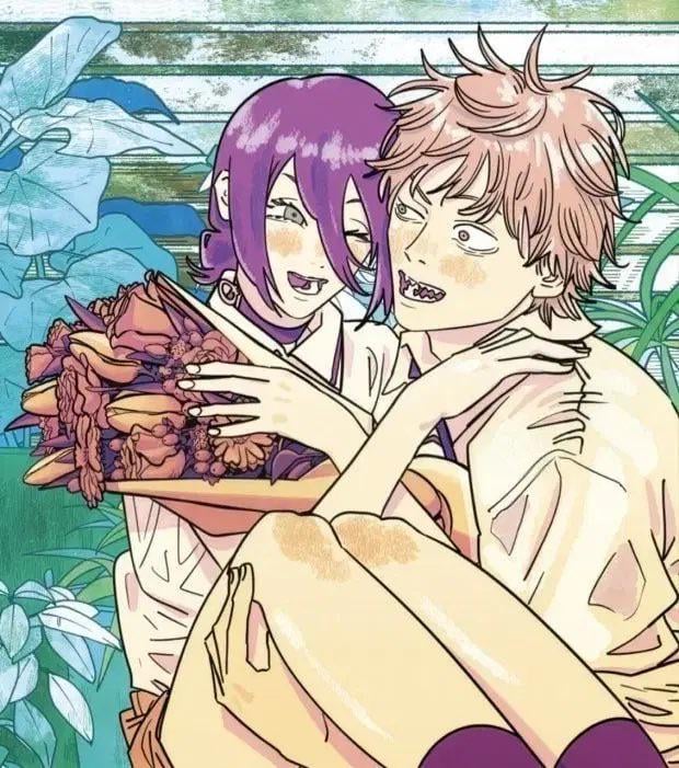 Reze in the Part 2 artsyle is so pretty