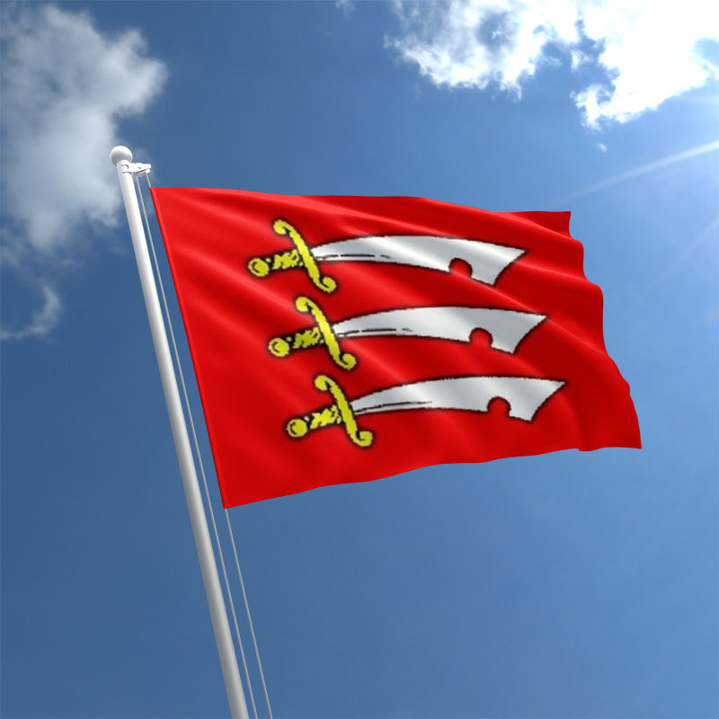 Today is Essex Day. 

Fun fact:
An iconic feature of Essex Day celebrations is the raising of the Essex flag, which features three Saxon seaxes (short swords) on a red background. 

The design represents the county's Anglo-Saxon heritage and its name, which derives from the "East