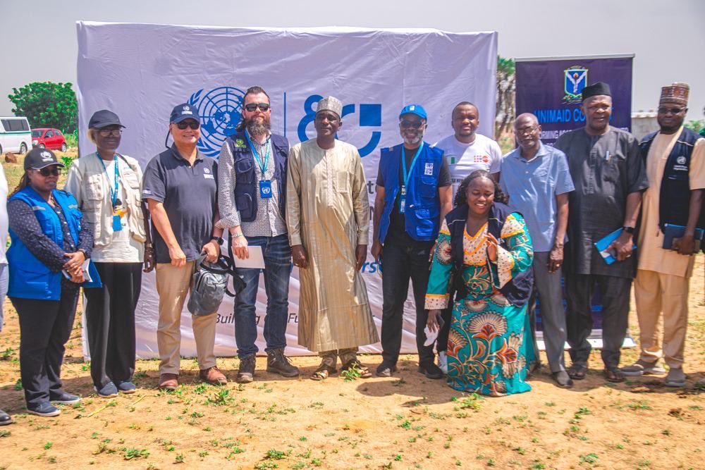 As we mark #UN80, incredibly proud of <a href="/UN_Nigeria/">United Nations Nigeria</a> team in #Borno on the frontline, delivering life saving services &amp; pioneering durable solutions. Together, 
 delivering as one!

#ForPeopleForPlanet #leavenoonebehind