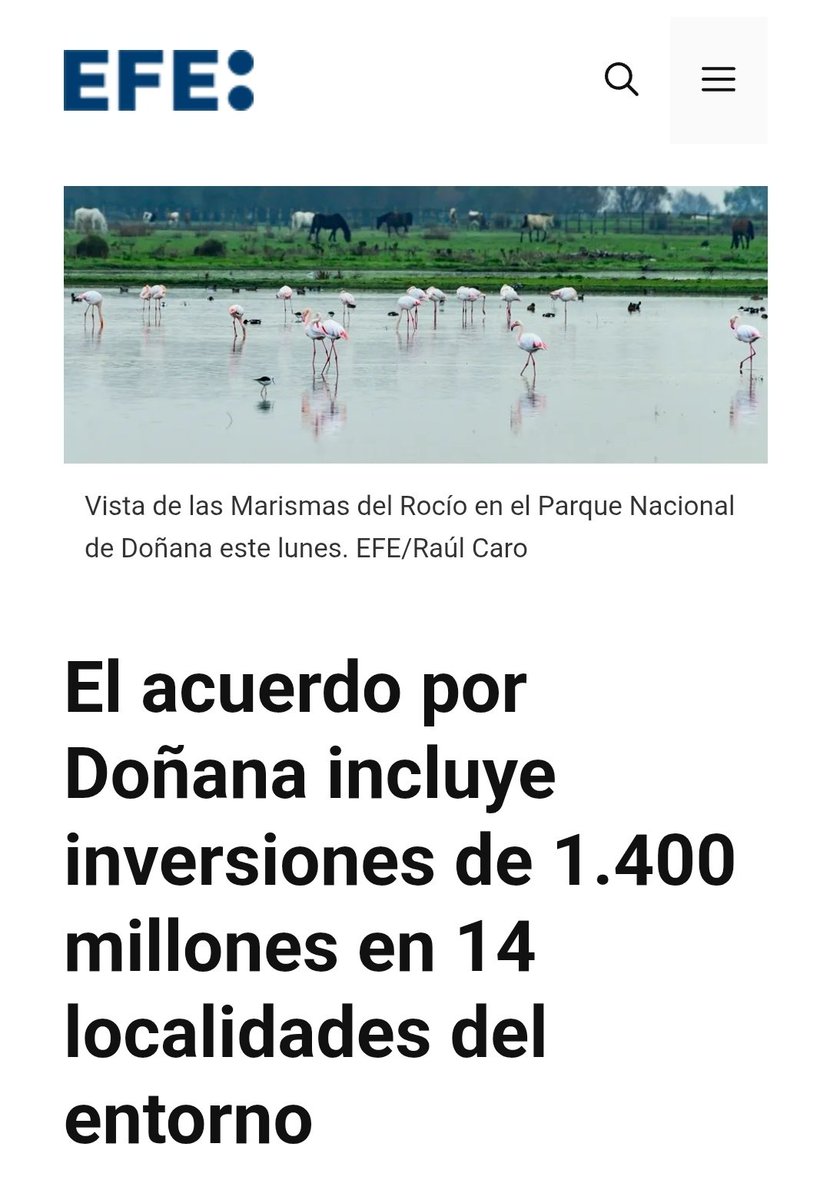 En la Comunitat Valenciana queremos una coordinación para l'Albufera como la andaluza con Doñana 👉🏼 700 millones €

valenciaplaza.com/valenciaplaza/…

<a href="/levante_emv/">Levante-EMV</a> <a href="/lasprovincias/">LAS PROVINCIAS</a> <a href="/apuntnoticies/">À Punt NTC</a> <a href="/vmartinezmus/">Vicente Martínez Mus</a> <a href="/Moran_Fernandez/">Hugo A Morán Fdez.</a> <a href="/DianaMorantR/">Diana Morant</a> <a href="/pilarbernabe/">Pilar Bernabé /❤️</a> <a href="/carlos_mazon_/">Carlos Mazón</a> <a href="/Paula_Espinosa_/">Paula Espinosa 🌻🇵🇸</a>