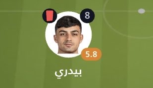 واحد مسجل وصناع ومأخذ اعلى تقييم والثاني مأخذ كرت احمر 🤣🤣
هاذي نهاية المقارنه مع بيلي