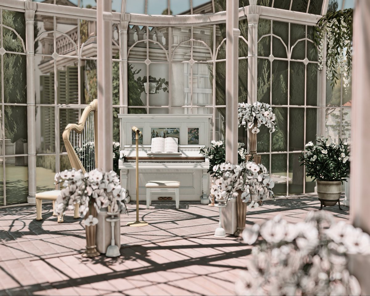 simsideofluca's tweet image. A few more pics! 🤍|| #TheSims4 #ShowUsYourBuilds