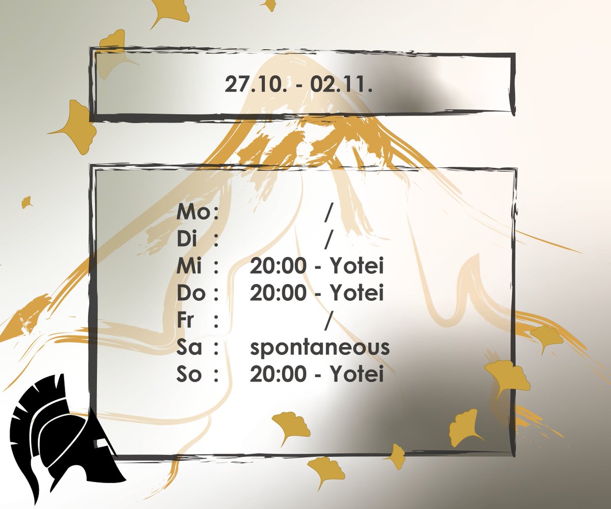 Finally healthy again, so I decided to create a new stream schedule! I need more #GhostOfYōtei