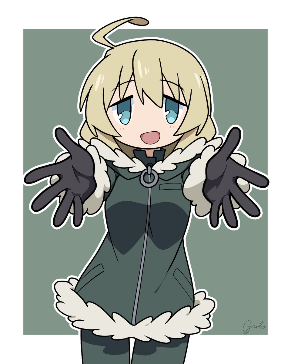 Garloo2's tweet photo. Inktober Day 26: Yuuri - Girls' Last Tour https://t.co/BBljzBLJHn