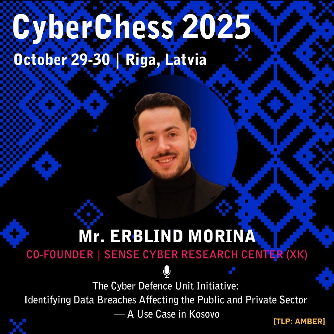 certlv's tweet image. 💡30.oktobrī uz #CyberStory skatuves tematiskajā blokā “No neveiksmes līdz panākumiem” lektori dalīsies pieredzē par kļūdām, izaugsmi un drosmi turpināt. #CyberChess2025 #cybersecurity

📅 Programma: cyberchess.lv