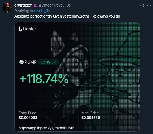 seth_fin's tweet photo. Subscribers eating. Nom nom nom.

Just don't be too Degen about it. 

Investing will always be key in Crypto.

#Altcoins $PUMP https://t.co/5PpINuA0oZ