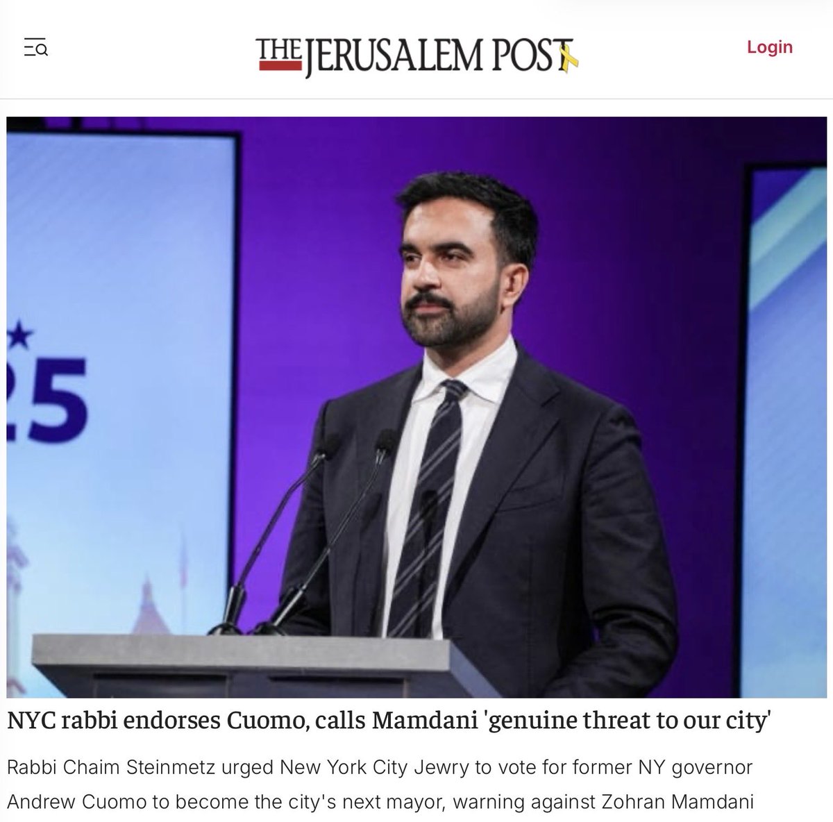 why did the Rabbi not warn against the DJT takeover ?