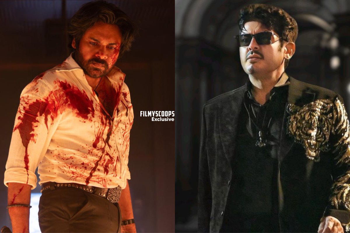 Filmyscoopss's tweet photo. Tamil people are saying #GoodBadUgly is better but honestly #OG has way stronger elevations, emotional highs &amp; a standout BGM that hits hard💥

#AjithKumar’s screen presence is always top class but #PawanKalyan screen presence &amp; swag is something only he can pull off. https://t.co/obOh84d300