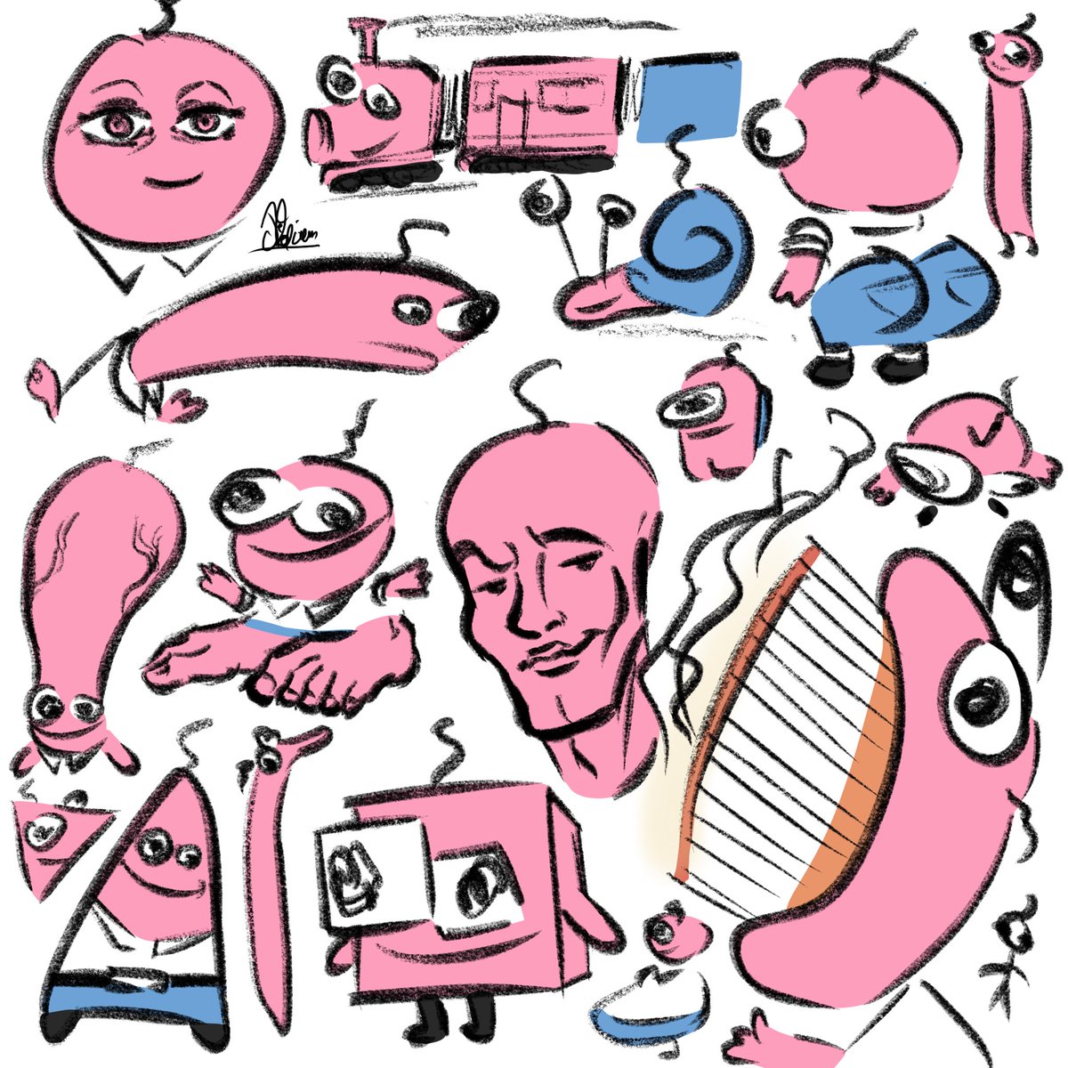 flotuche135's tweet image. Pee #smilingfriends #smilingfriendsfanart #pim