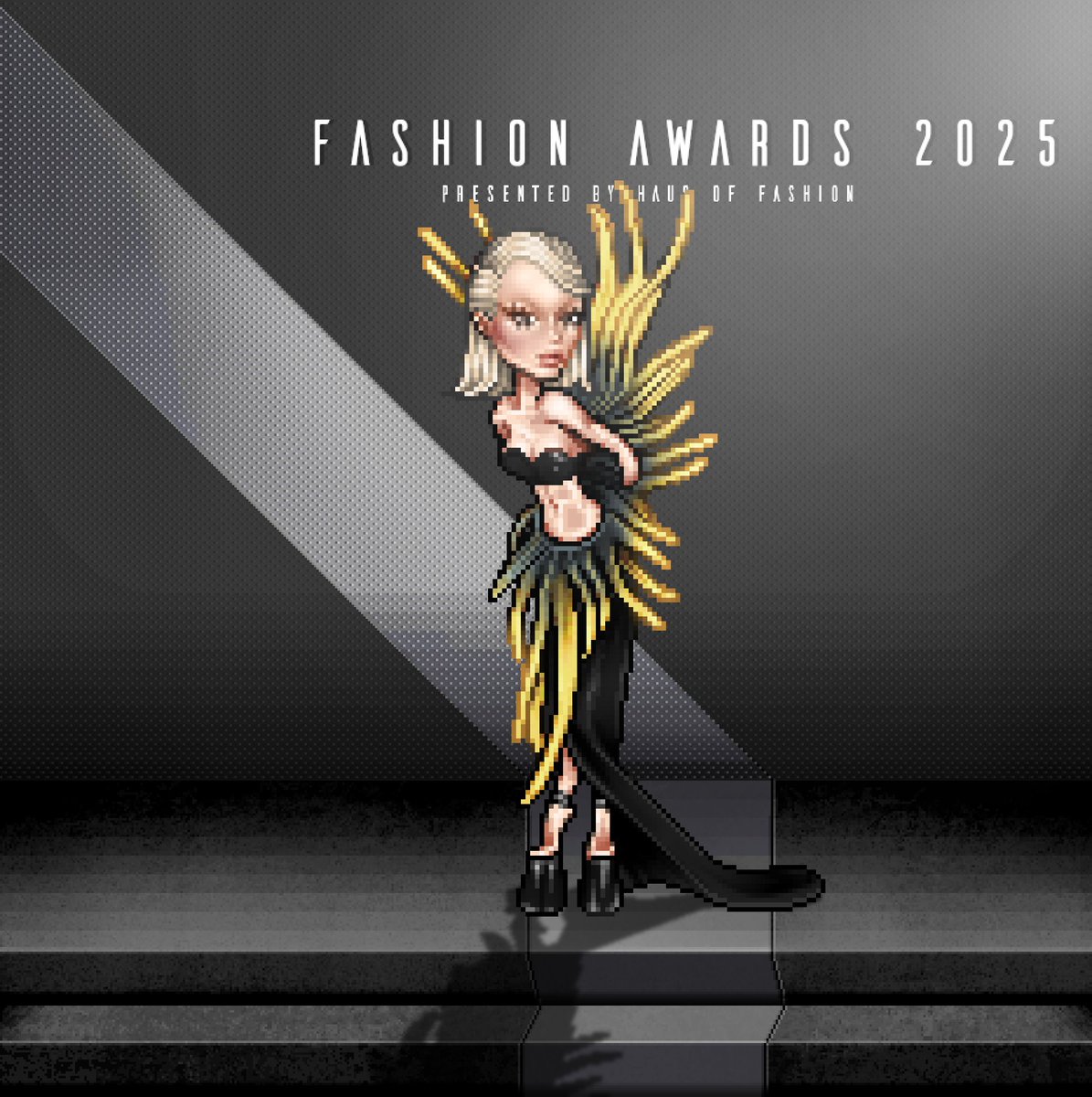 The concept? Pure visual impact at the #FashionAwards2025 #HfAwards