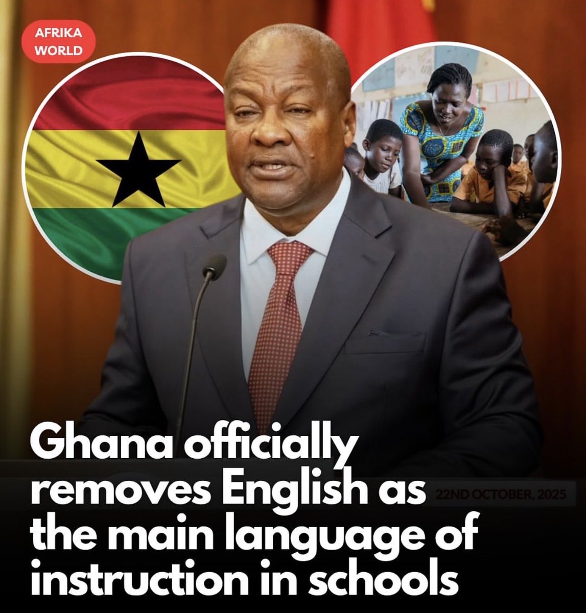 Typical African (@joe__bassey) on Twitter photo Incredible, every African countries needs to emulate Ghana in this by embracing their languages as a medium of instruction while English can serve as a subject. Incredible, every African countries needs to emulate Ghana in this by embracing their languages as a medium of instruction while English can serve as a subject.
