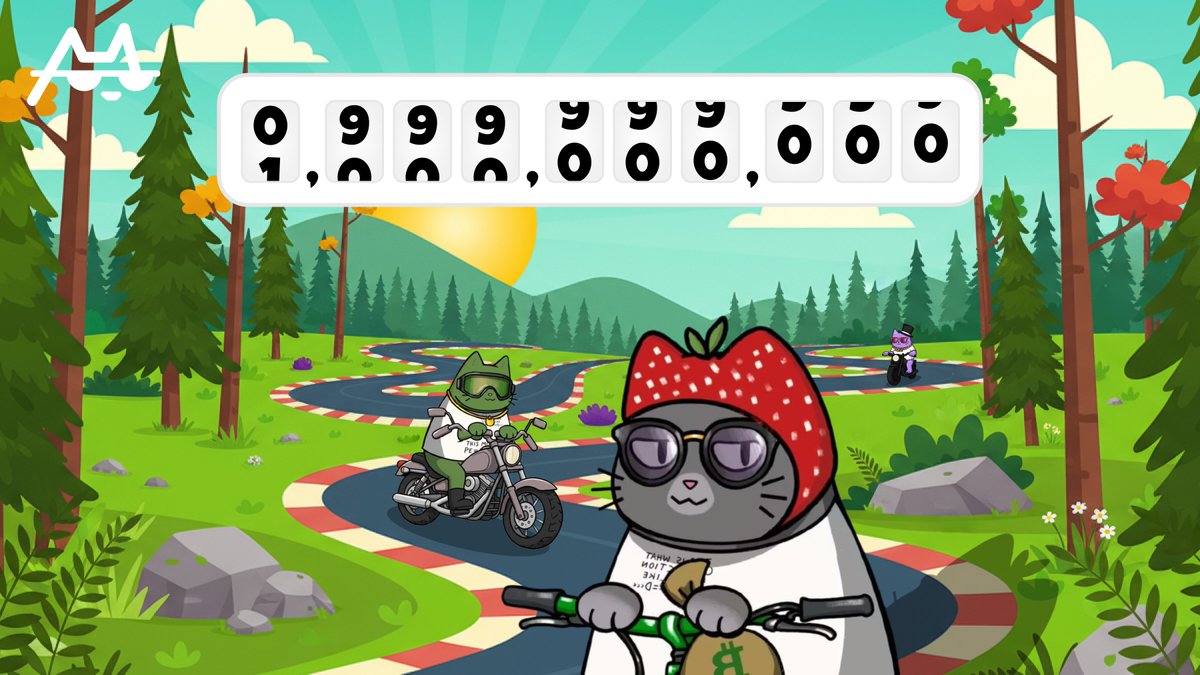 Motoswap (@motoswapbtc) on Twitter photo π The Race Is in Full Force π
Since ignition, Motocats have driven nearly 1 BILLION miles across the Bitcoin DeFi track.
Every mile races toward the $MOTO pool. Every block adds to the reward.
Full throttle continues π΅πββ¬π¨ π The Race Is in Full Force π
Since ignition, Motocats have driven nearly 1 BILLION miles across the Bitcoin DeFi track.
Every mile races toward the $MOTO pool. Every block adds to the reward.
Full throttle continues π΅πββ¬π¨