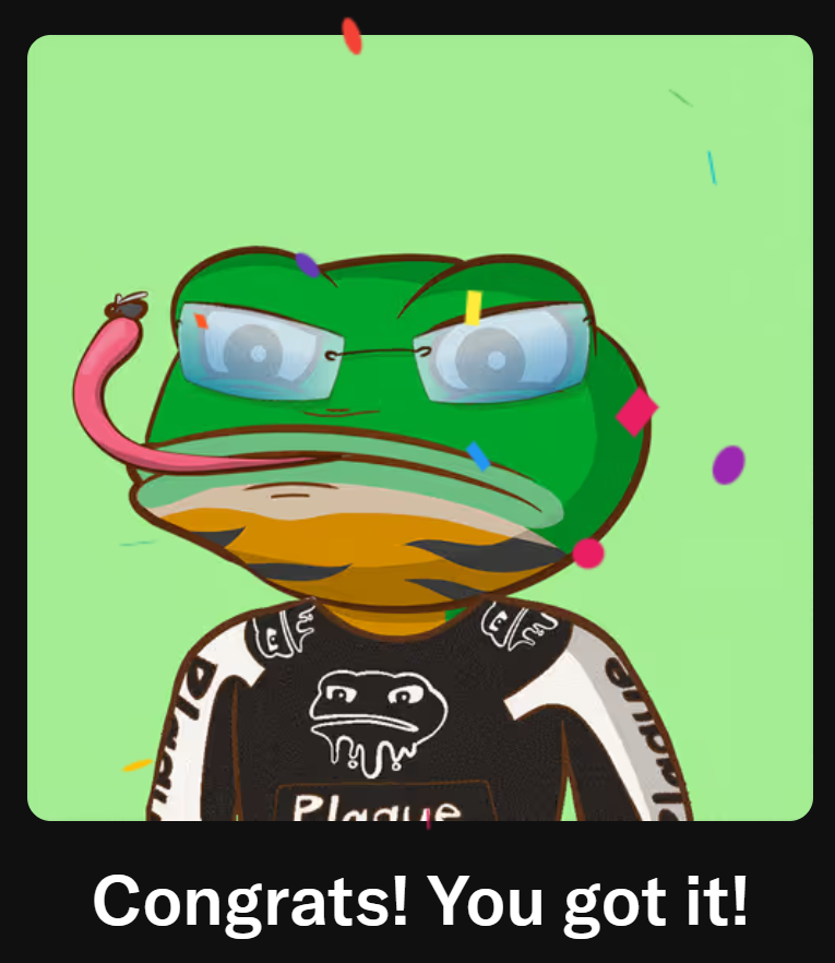 💀 Cryptonftart 💀 PFP GU#5103 (@glynsenior) on Twitter photo Just picked up my 1st Frog from <a href="/ThePlagueNFT/">The Plague Of Frogs 🐸</a> Just picked up my 1st Frog from <a href="/ThePlagueNFT/">The Plague Of Frogs 🐸</a>