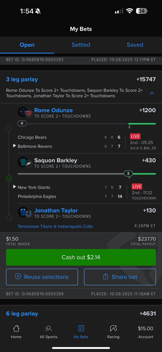 I knew saquon had that knot in his throat. #parlay #SportsGambling #fy #explore #saquon