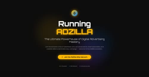 Amelia6847's tweet image. 🚀 Running ADZILLA – Dominate Digital Advertising Like a Pro! 💥
ADZILLA is your all-in-one solution for high-performance ads that deliver real clicks, conversions, and profits.💰
👉 adzilla-empire-flow.lovable.app
#Adzilla #AffiliateSuccess #AdAutomation #OnlineBusiness #MarketingTools