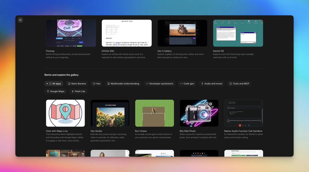 CodeByPoonam's tweet photo. 🚨 BREAKING: Google introduces Vibe Coding inside AI Studio.

You can now build AI apps for free with Gemini https://t.co/hziAgvaTdq