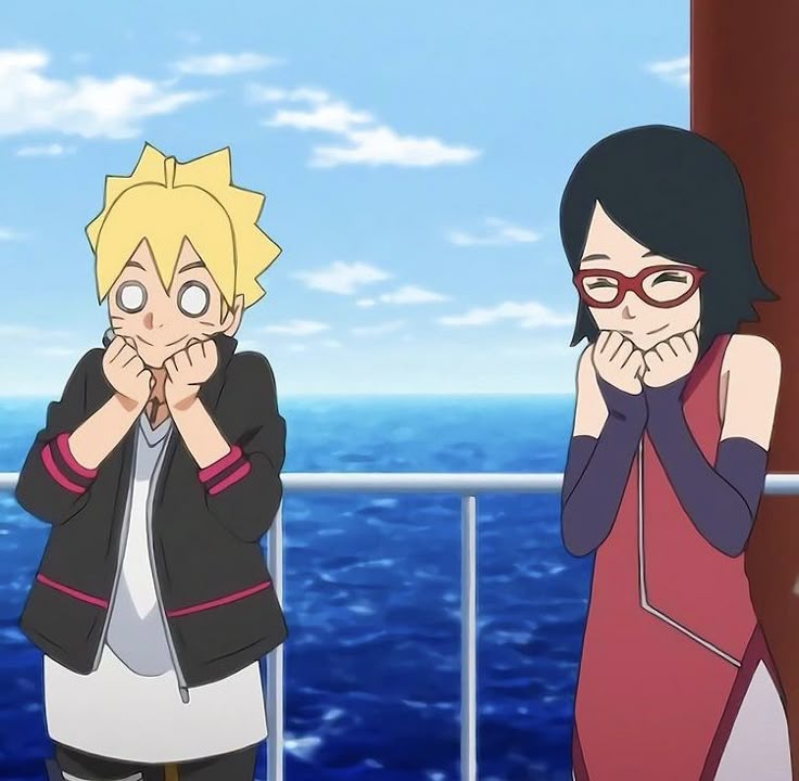 sskfavss's tweet photo. E essa cena quando o boruto imita a sarada kk amo muito 💕

#borusaraweek #borusara https://t.co/OXEJifJ3ia