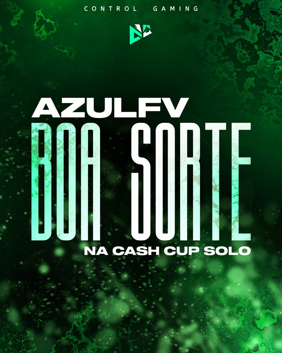ControlGamingFN's tweet image. 🚀 Chegou o grande dia!
Toda a energia positiva pro @azulfv7 na Cash Cup Solo hoje! 💪💚
Voa, Azulfv — o topo é teu! 🏆

#WeAreControl