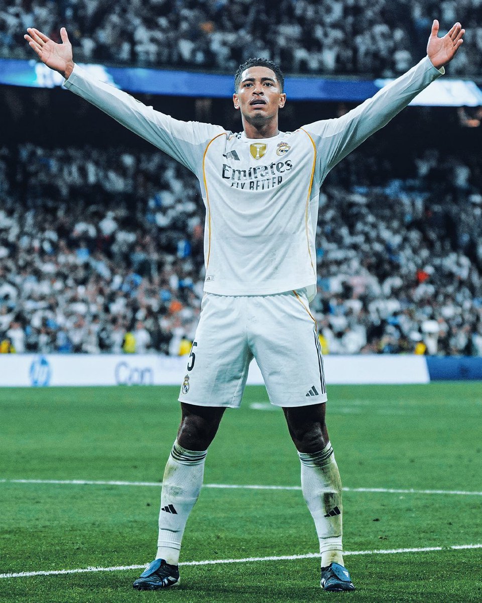 🚨 Jude Bellingham's numbers vs. Barcelona: 

- 7 duels won ✅
- 5 touches in opp. box  ⚽
- 5 shots  ⚽
- 5x possession won ✅ 
- 3 tackles 💪 
- 3 shots on target  ✅
- 1 chance created  🪄
- 1 goal ⚽