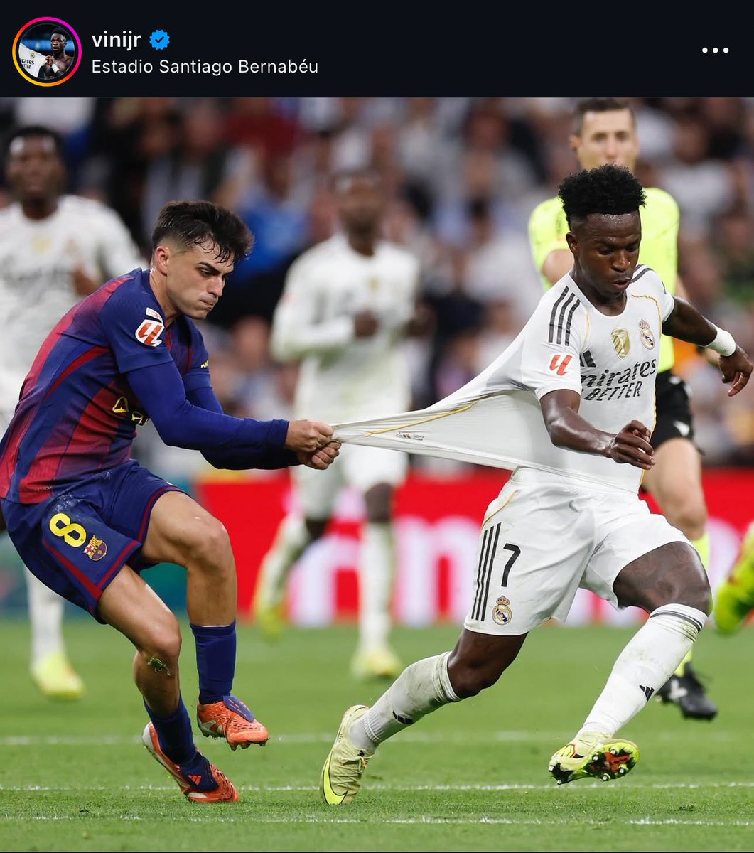 📲 𝗡𝗘𝗪: Vinicius on Instagram.
