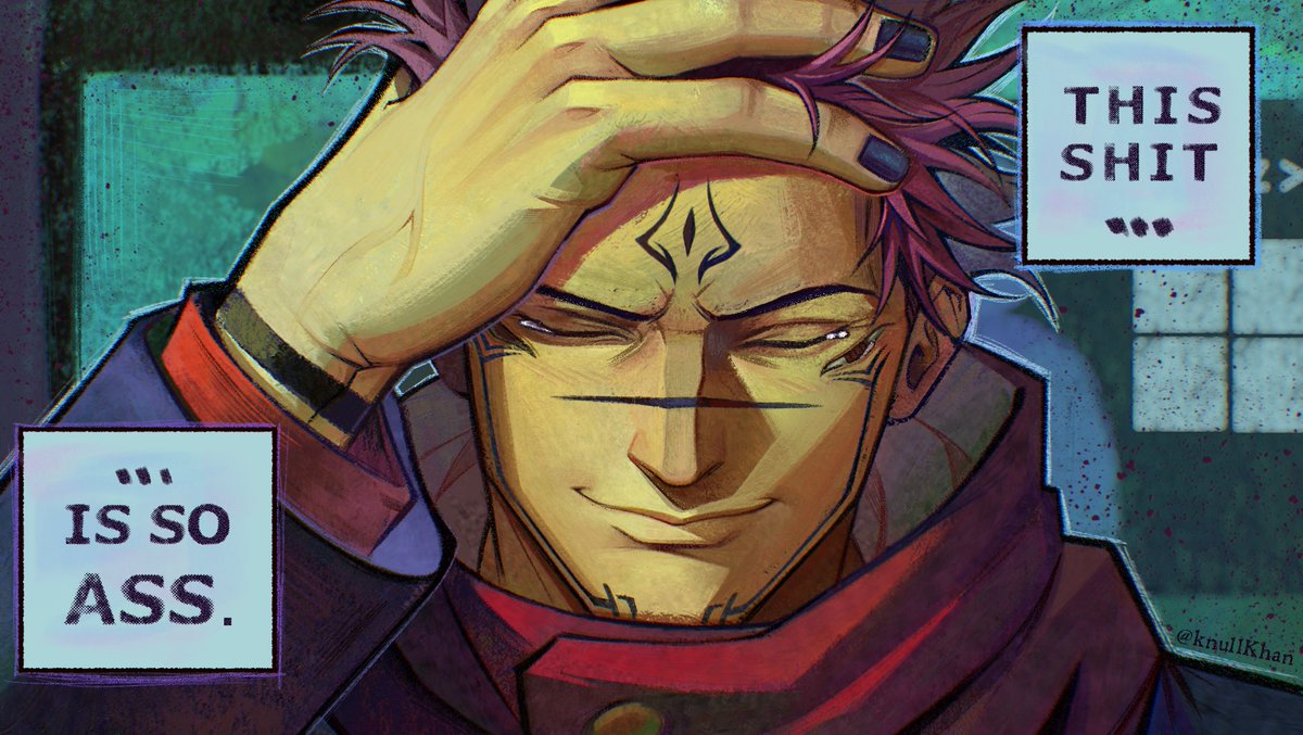 This shit … is so ass 💔 

#sukuna