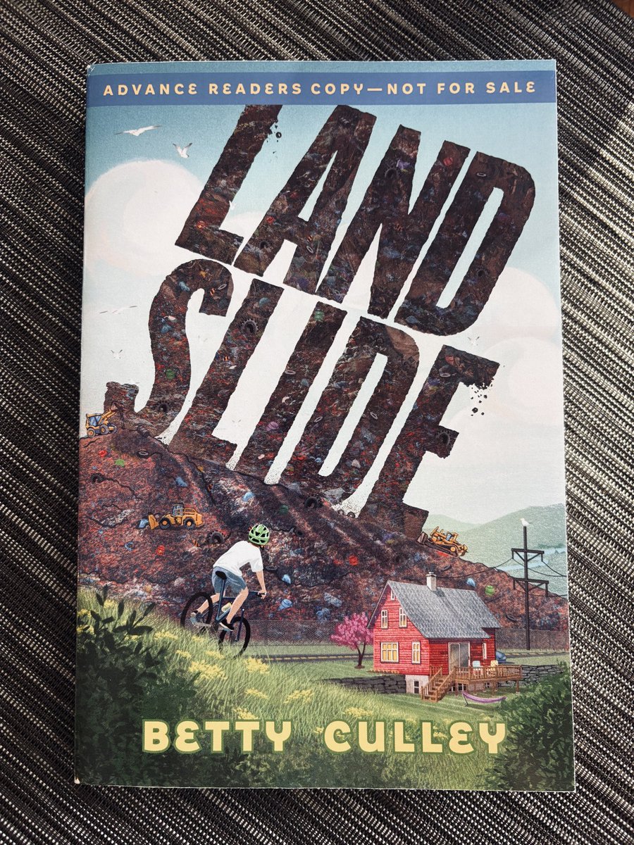 Coming soon! Landslide by author @bettyculley. Thank you to @PenguinKids for sharing with #bookposse! #LandslideBook