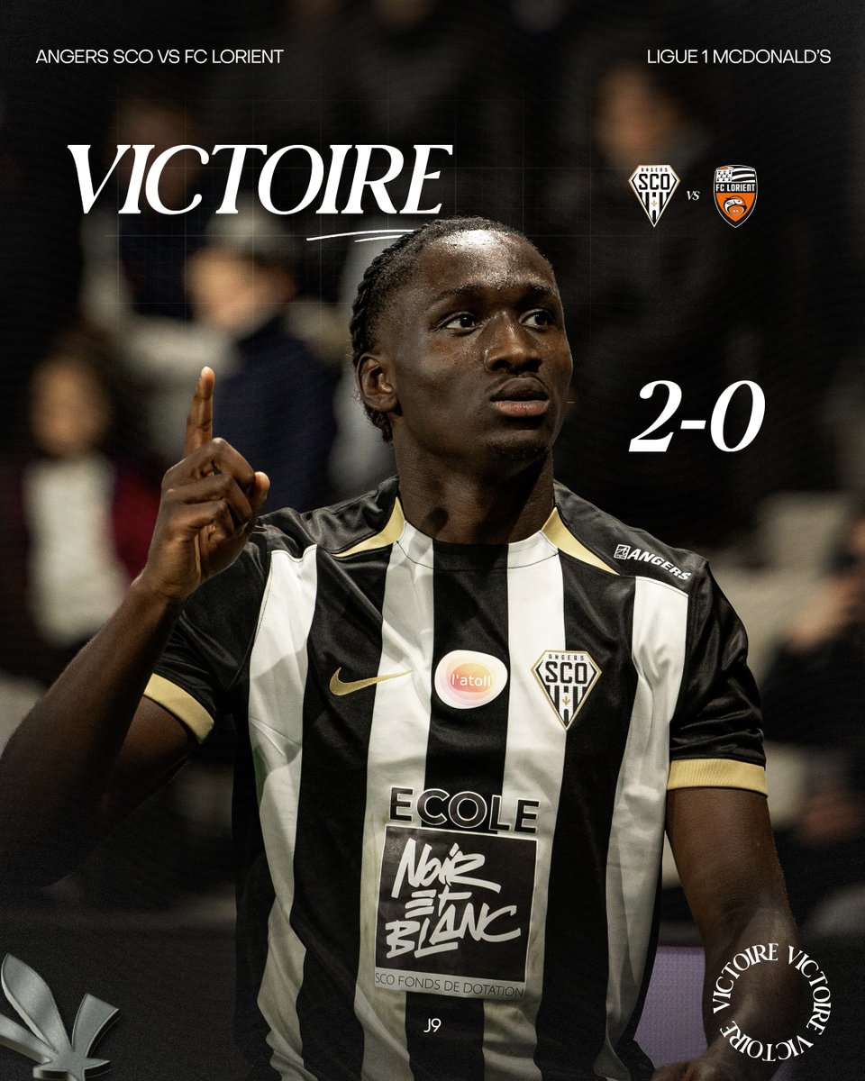 AngersSCO's tweet image. ⏱ 90’

⏹️ 𝗤𝗨𝗘𝗟𝗟𝗘 𝗩𝗜𝗖𝗧𝗢𝗜𝗜𝗜𝗜𝗥𝗘 !!!! 👊

Nos Angevins s'imposent avec maîtrise et solidité face à Lorient et sortent de la zone de relégation ! 🤩
