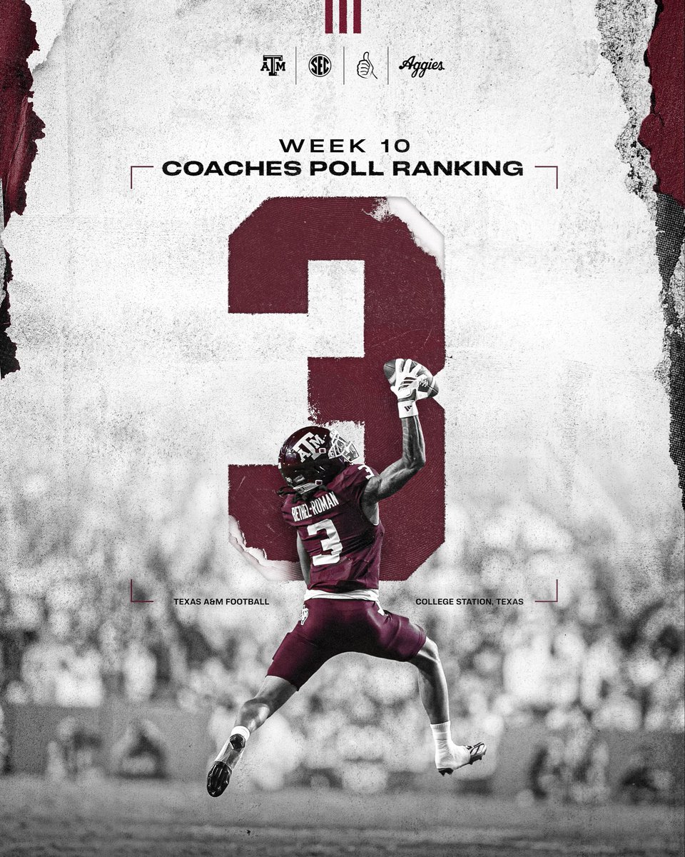 Week 10 in the polls📈

#GigEm