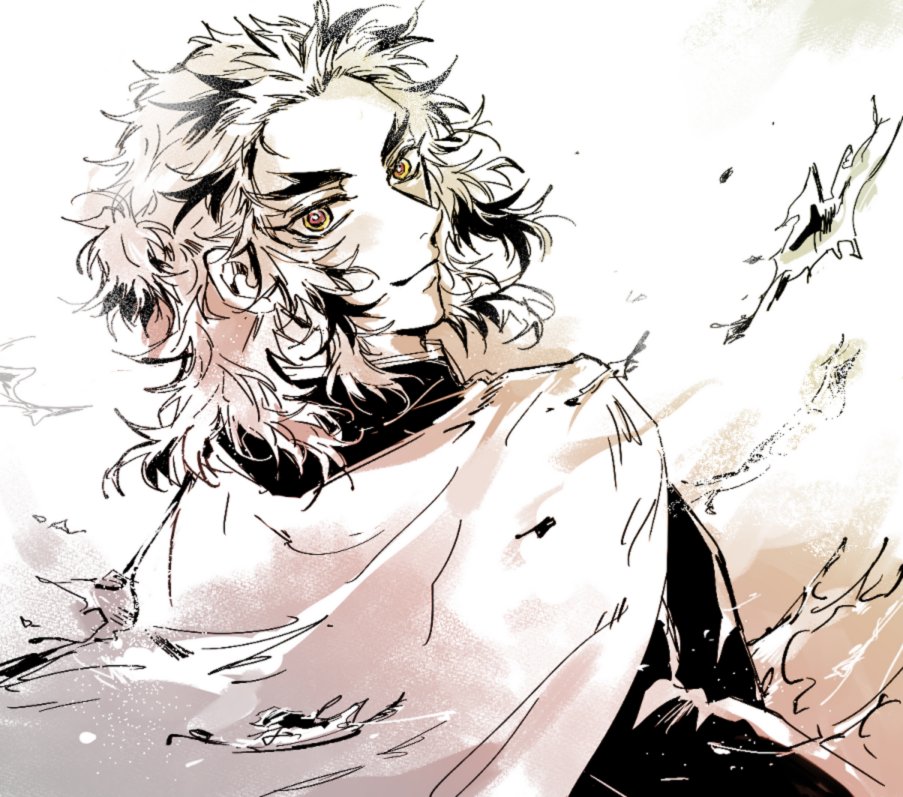 煉獄杏寿郎 「3年ぶりくらいか!」|ぢまぢのイラスト
