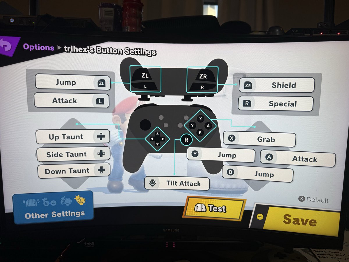 TriHardContent's tweet image. Today I begin seriously revisiting which controller I should use in SSBU.

Been GameCube since melee, but also have 25 years of bad habit across SSBM, Brawl, 4 &amp;amp; Ult.

Tried ProCon privately and think more shoulders would help me in some YLink stuff.

Tried ProCon 2, and it has…