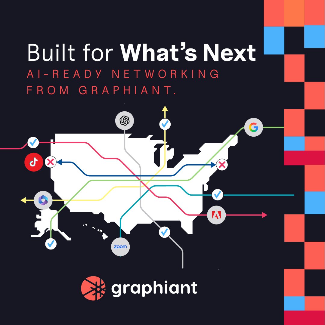 GraphiantHQ's tweet image. AI will reshape every digital workflow.

Networks must evolve to match.

Graphiant’s stateless core is built to scale, adapt, and secure data for AI-driven enterprises.

Get the paper: hubs.ly/Q03PWSQq0

#DataSovereignty #graphiant #AInetworking #NetworkasaService