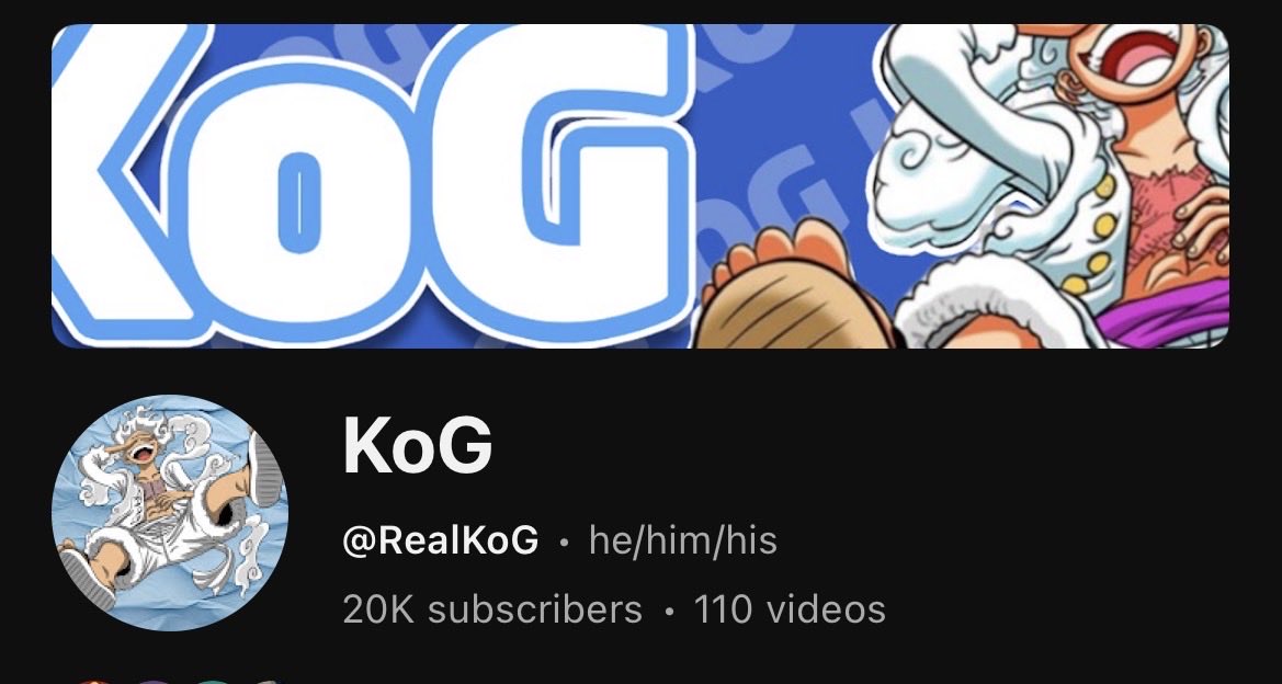 RealKoG's tweet image. 20,000 SUBSCRIBERS.