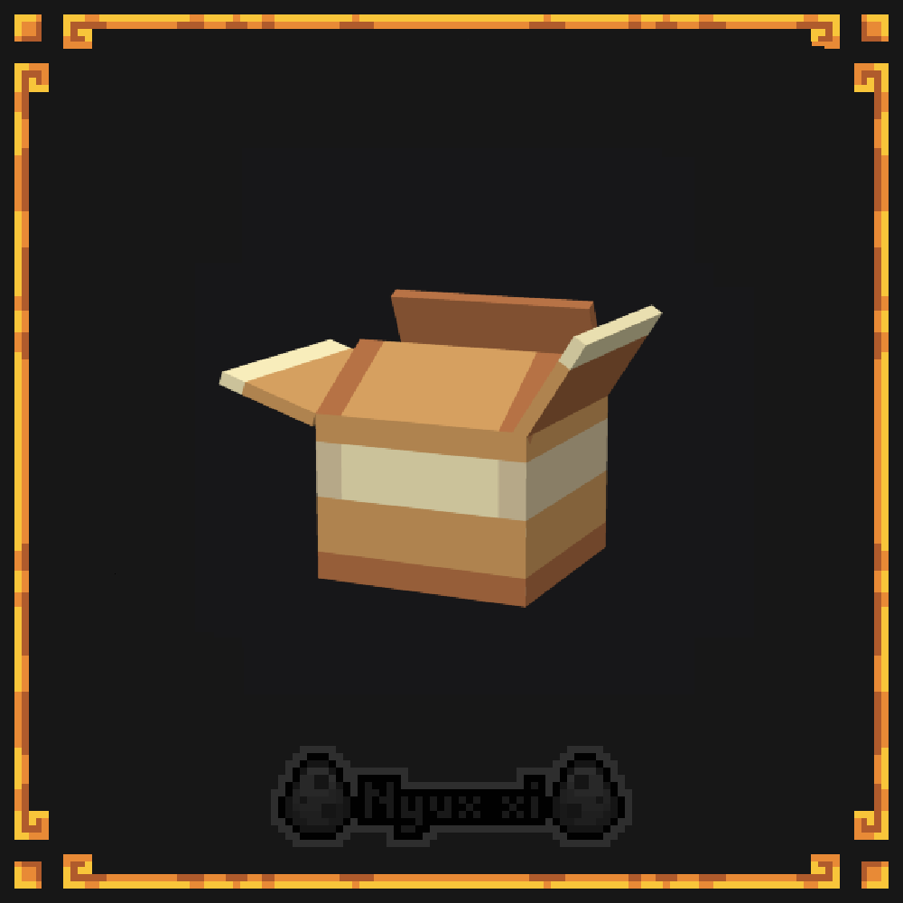 nyux_xi's tweet image. Day27 Compact
Box
#blockbenchtober #Blockbench #pixelart #lowpoly