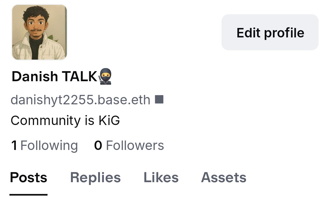 🫡Just created my account on <a href="/base/">Base</a>  App!

🔹(Want Follow back) ?? If you already have a BASE account, you can follow me there.

🔹 Direct link: base.app/profile/danish…

or simply search: "danishyt2255.base.eth" on the BASE App 

🔥 I’ve got 2 extra invite codes — want one?