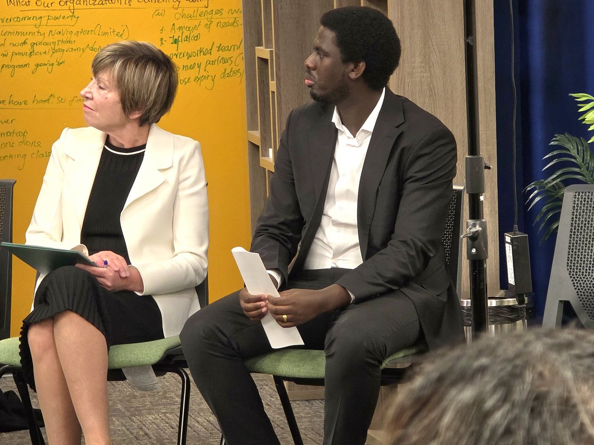 The Honourable <a href="/EleanorO_MP/">Eleanor Olszewski 🇨🇦</a>  Eleanor Olszewski, Minister of Emergency Management and Community Resilience and Minister responsible for Prairies Economic Development Canada (PrairiesCan) <a href="/PrairiesCanEN/">Prairies Economic Development Canada</a> announced $15.2 million in funding over five years for the Black