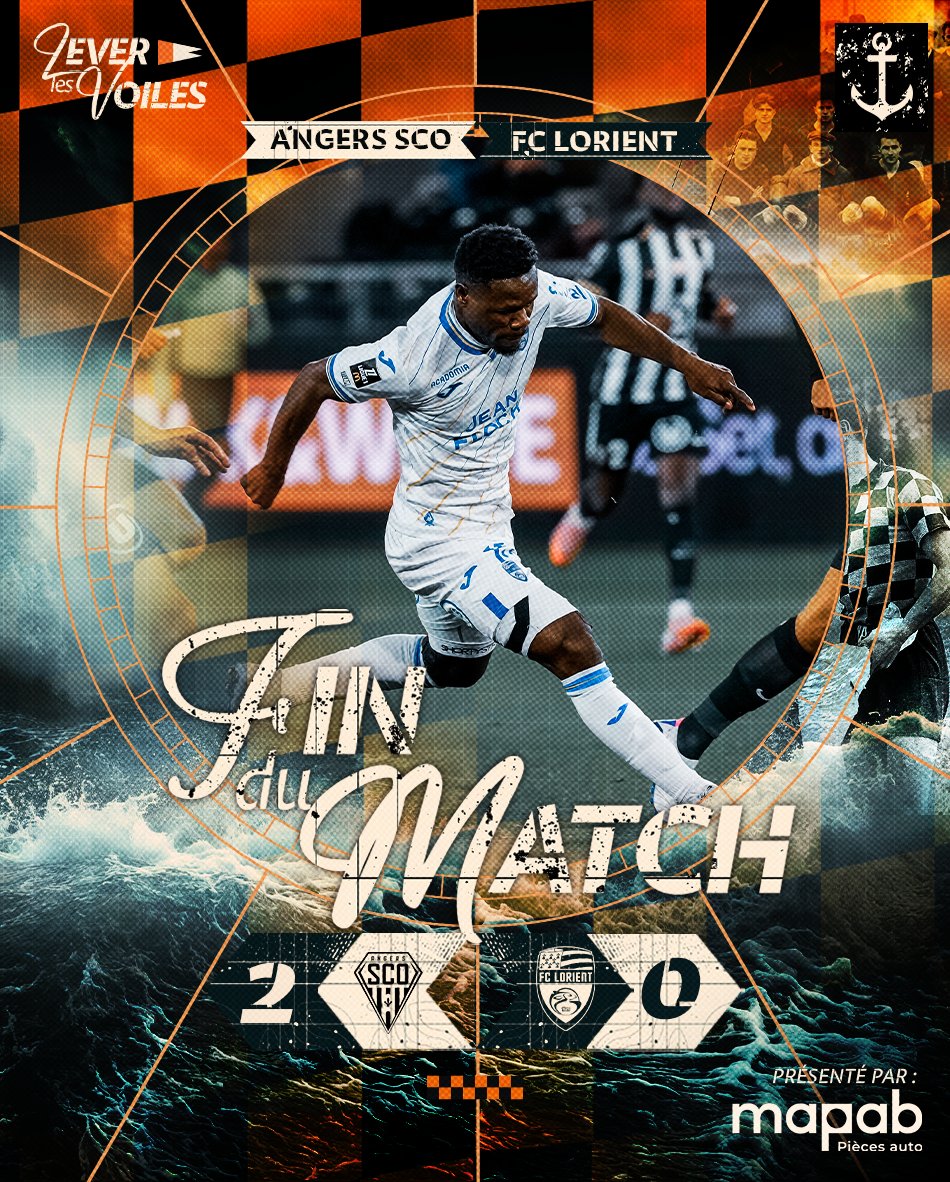 Nos Merlus s'inclinent face au <a href="/AngersSCO/">Angers SCO</a> (2-0).