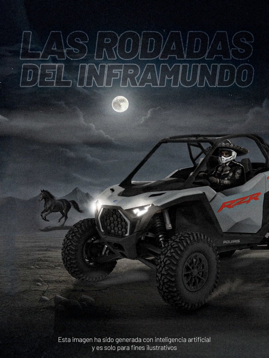 polaris_ra37688's tweet image. 💀🔥 ¡Prepárate para las Rodadas del Terror! 🔥💀
🎃 Potencia y adrenalina con RZR y SPORTSMAN
💰 Tasa del 1.99% – ¡Promos de miedo!

📍🇲🇽 Polaris Saltillo
📞 Raúl Pérez · 81 1531 5979

#RodadasDelTerror #PolarisSaltillo #RZR #Sportsman #RidePolaris #OffRoadLife