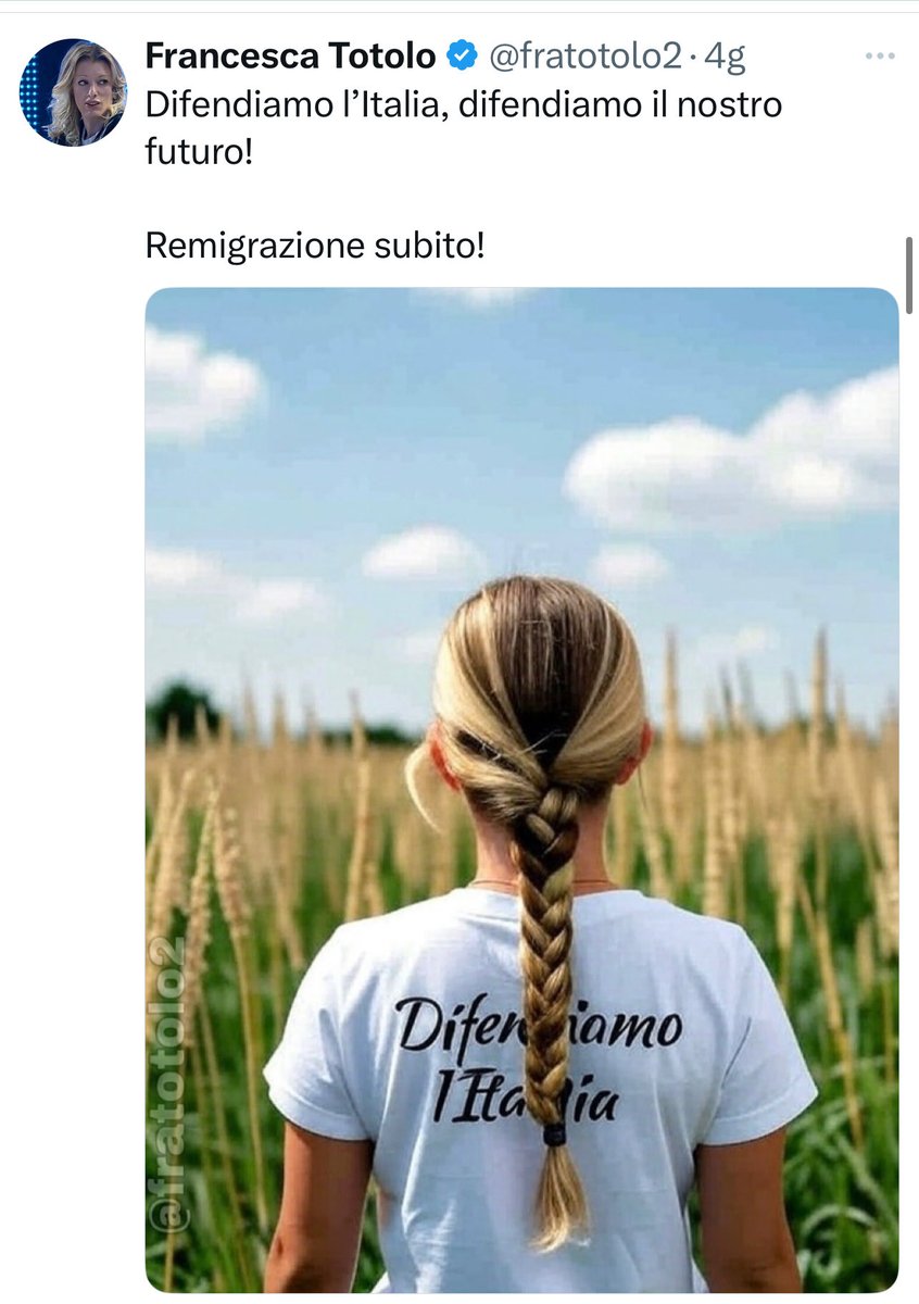 Facciamo chiarezza - #Remigrazione ? È la veste pulita apparentemente accettabile di “deportazione di massa” - suona troppo nazista? Lo è! 
Diffidate da chi la usa. O è in malafede o è ignorante.