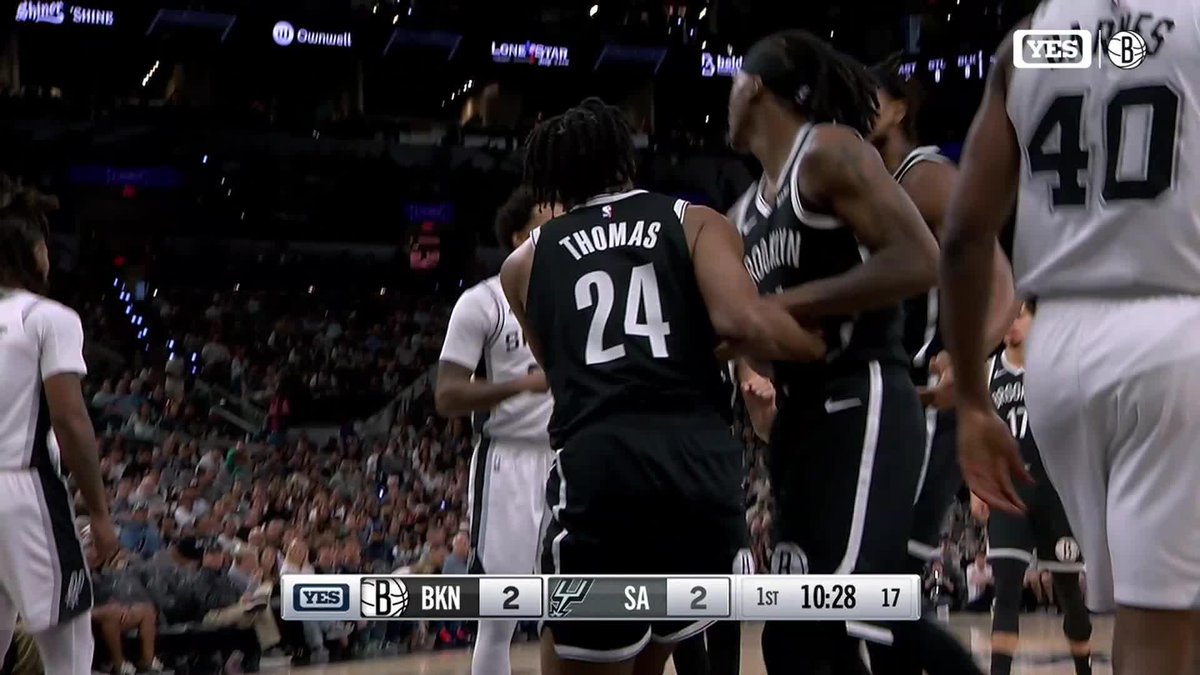 Cam Thomas floats it in for the and-1 💧